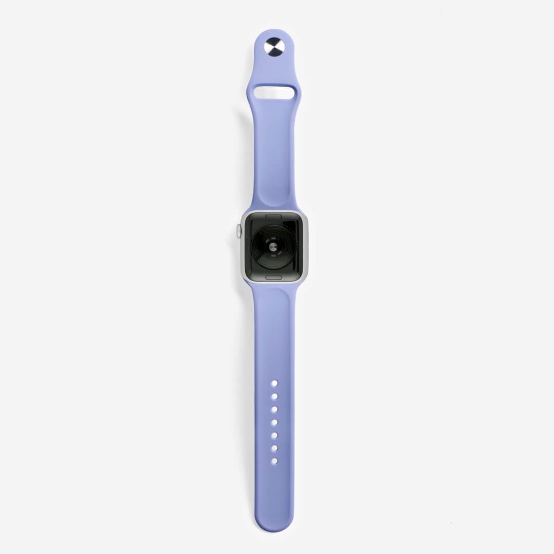 Classic Silicone Apple Watch Band - English Lavender