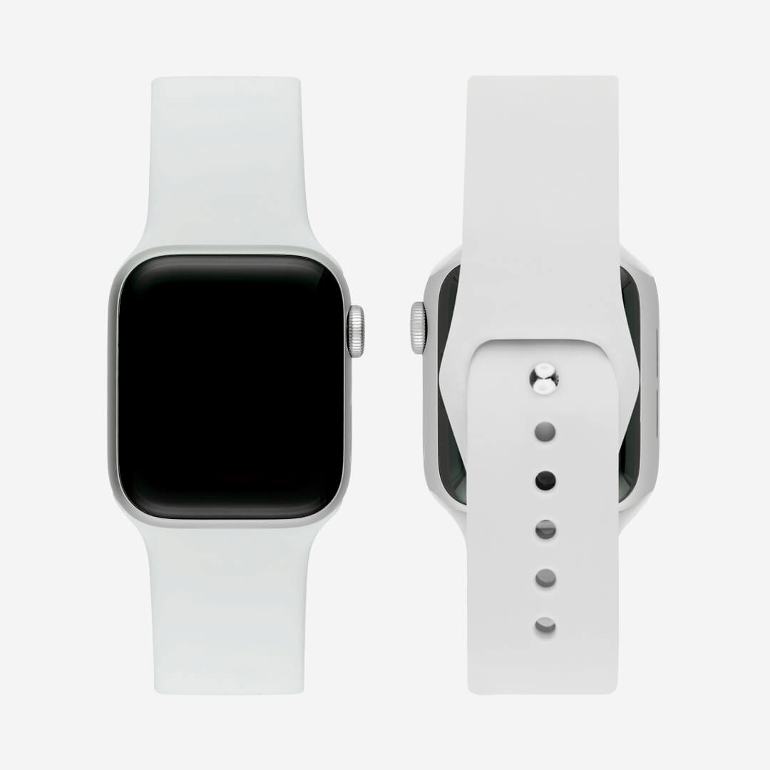 Classic Silicone Apple Watch Band - Fog