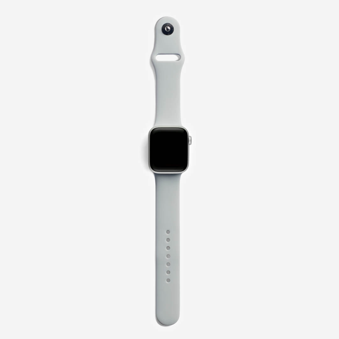 Classic Silicone Apple Watch Band - Fog