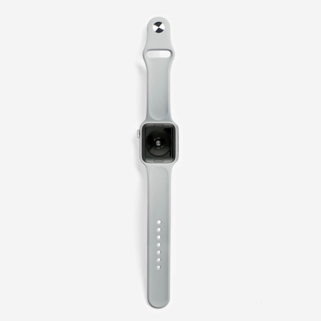 Classic Silicone Apple Watch Band - Fog