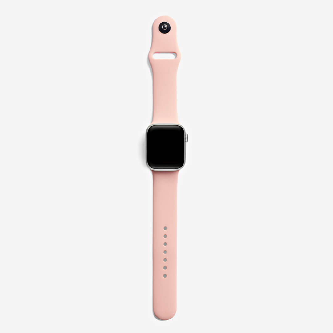 Classic Silicone Apple Watch Band - Grapefruit