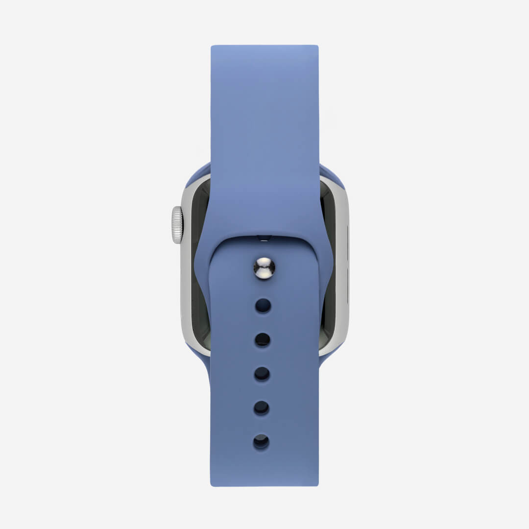 Classic Silicone Apple Watch Band - Lavender Grey