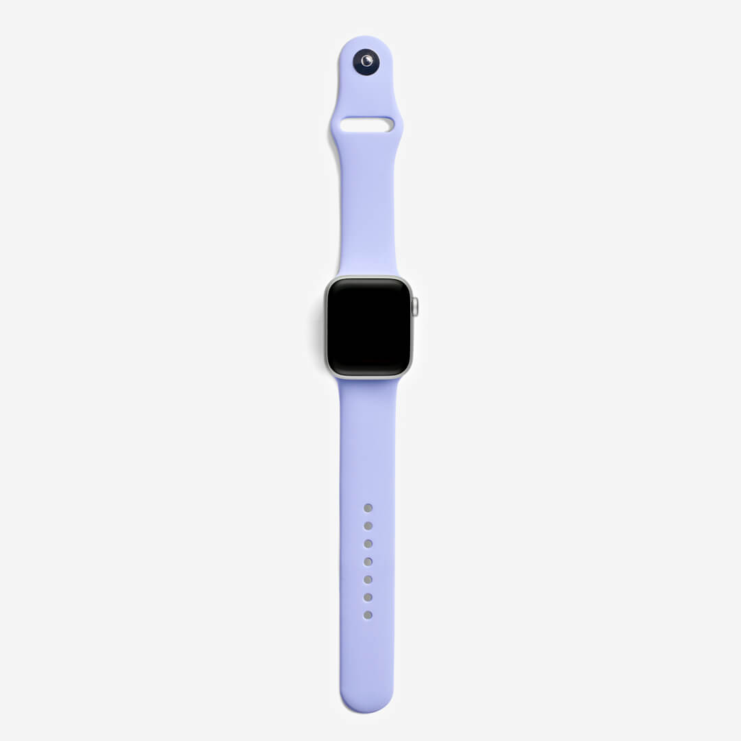 Classic Silicone Apple Watch Band - Lilac