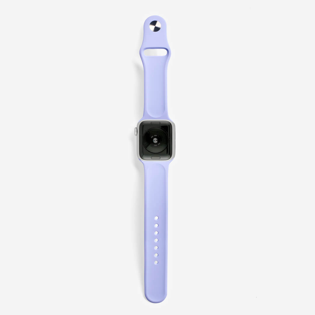 Classic Silicone Apple Watch Band - Lilac