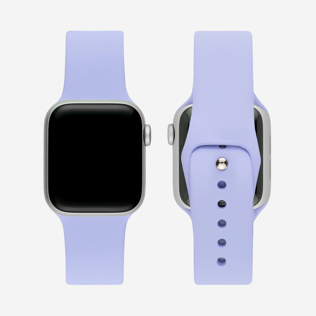 Classic Silicone Apple Watch Band - Lilac