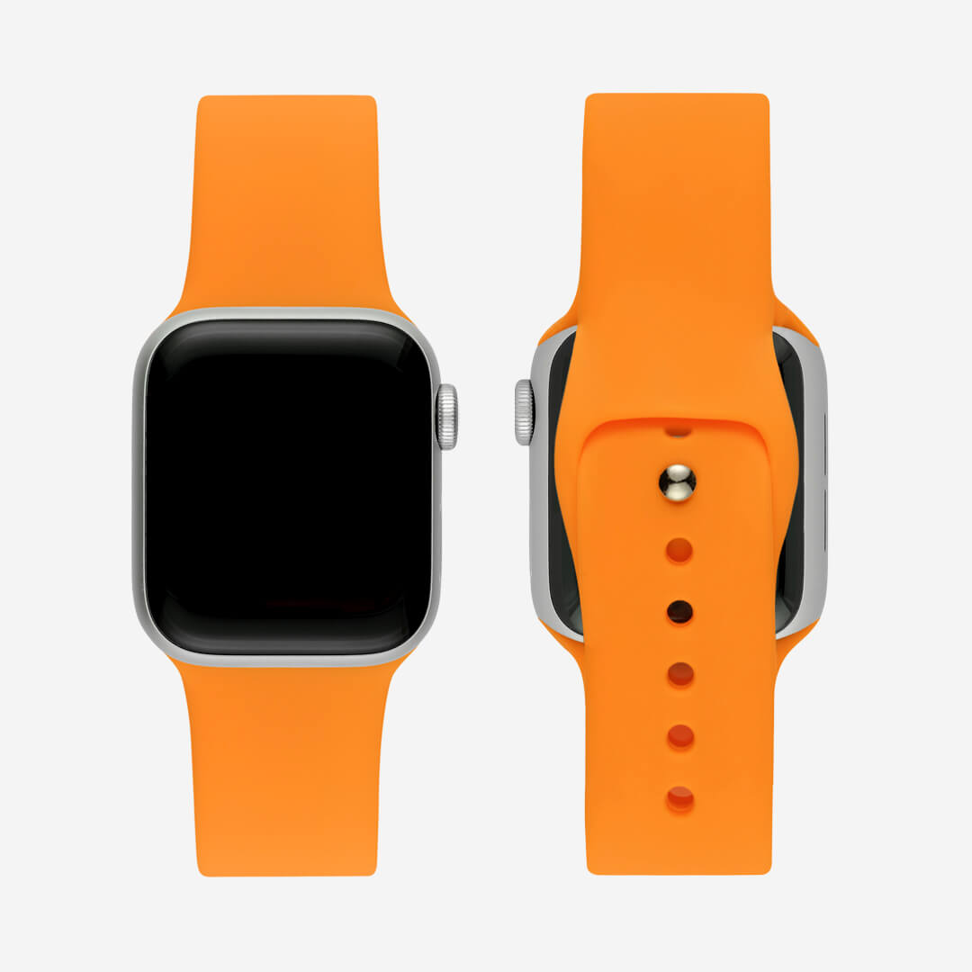 Classic Silicone Apple Watch Band - Marigold