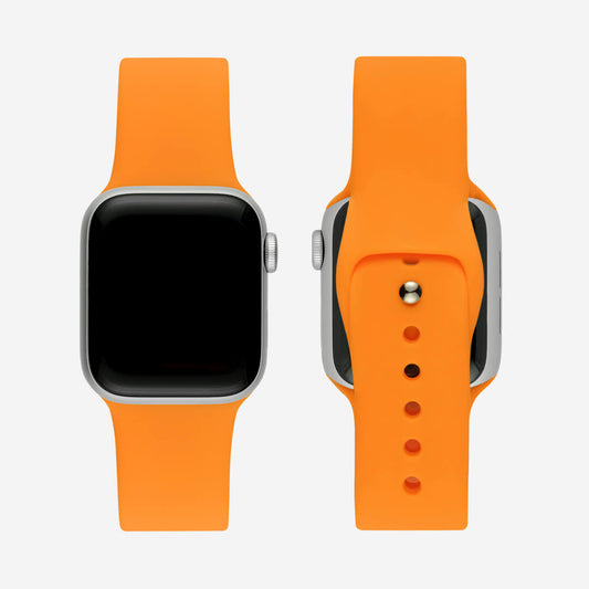 Classic Silicone Apple Watch Band - Marigold