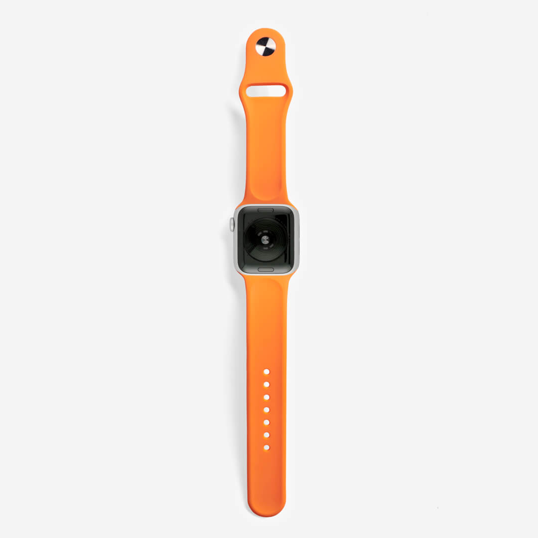 Classic Silicone Apple Watch Band - Marigold