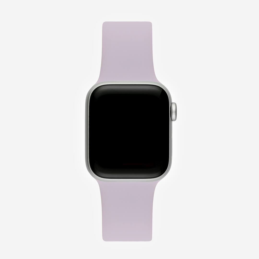 Classic Silicone Apple Watch Band - Mauve