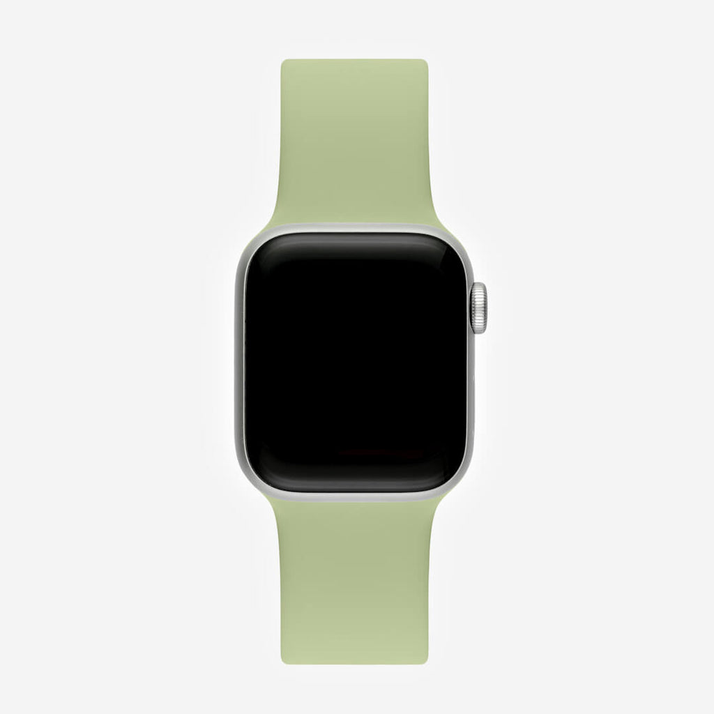 Classic Silicone Apple Watch Band - Moss