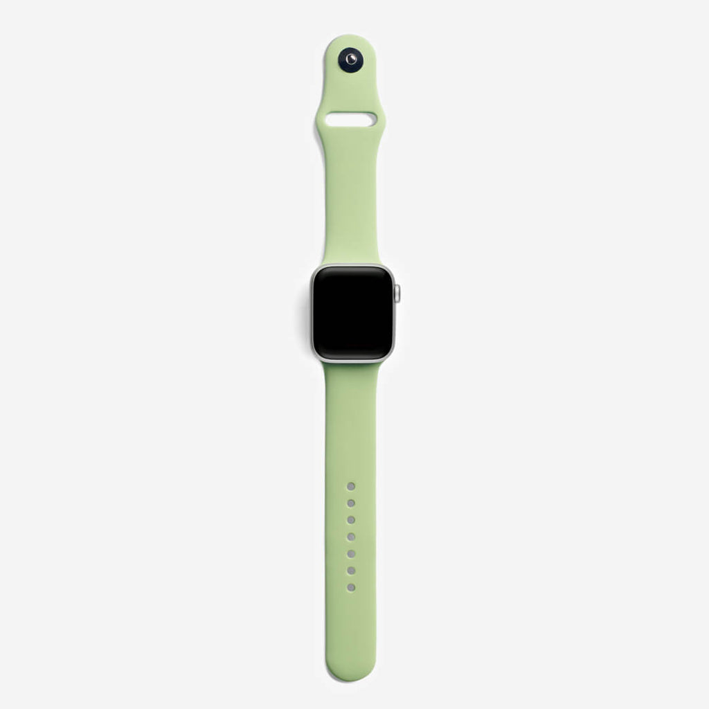 Classic Silicone Apple Watch Band - Moss