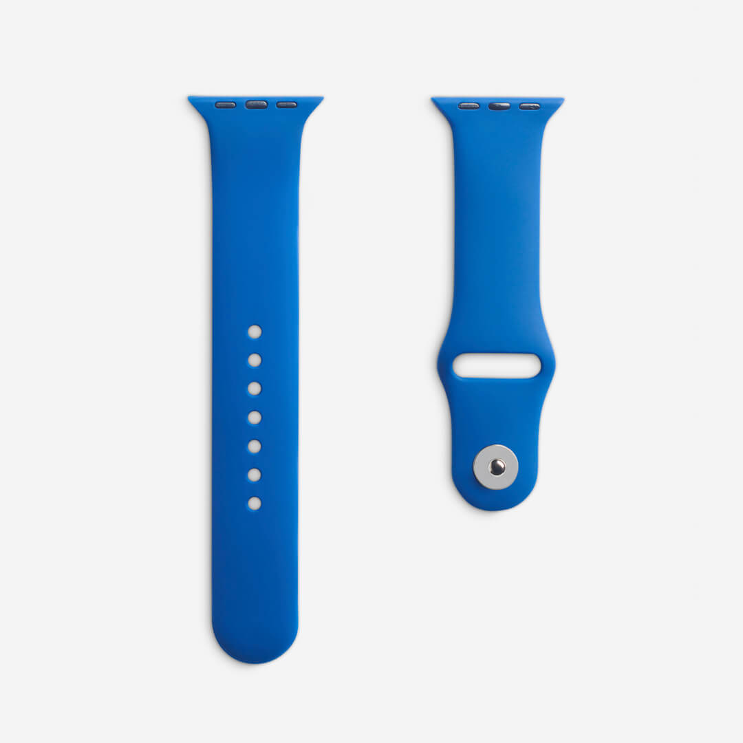 Classic Silicone Apple Watch Band - Navy