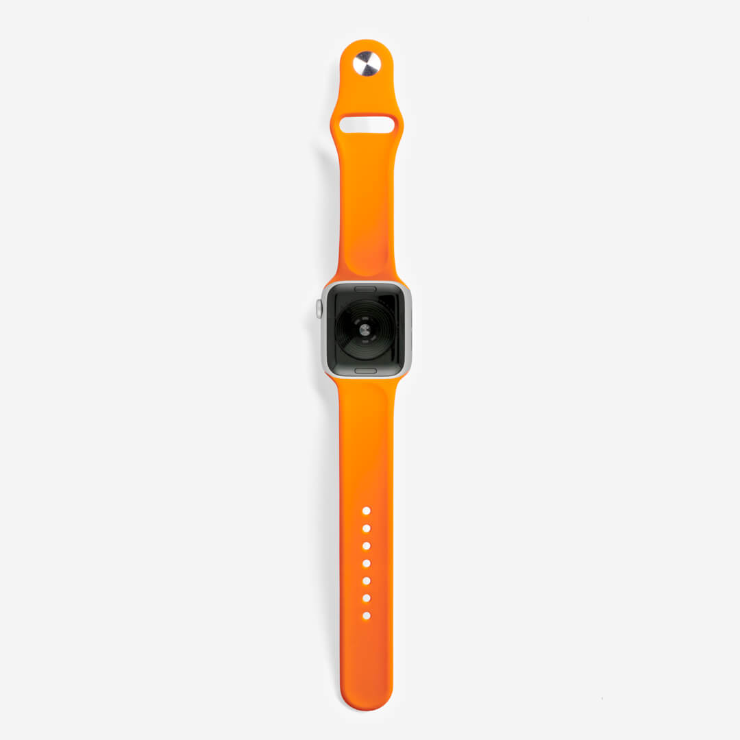 Classic Silicone Apple Watch Band - Orange