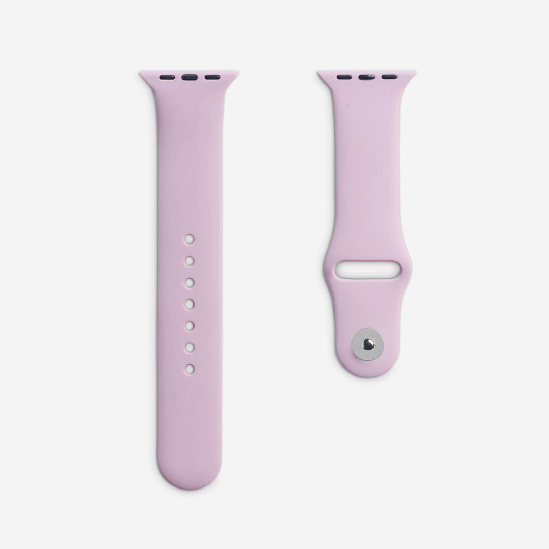 Classic Silicone Apple Watch Band - Orchid