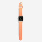 Classic Silicone Apple Watch Band - Papaya