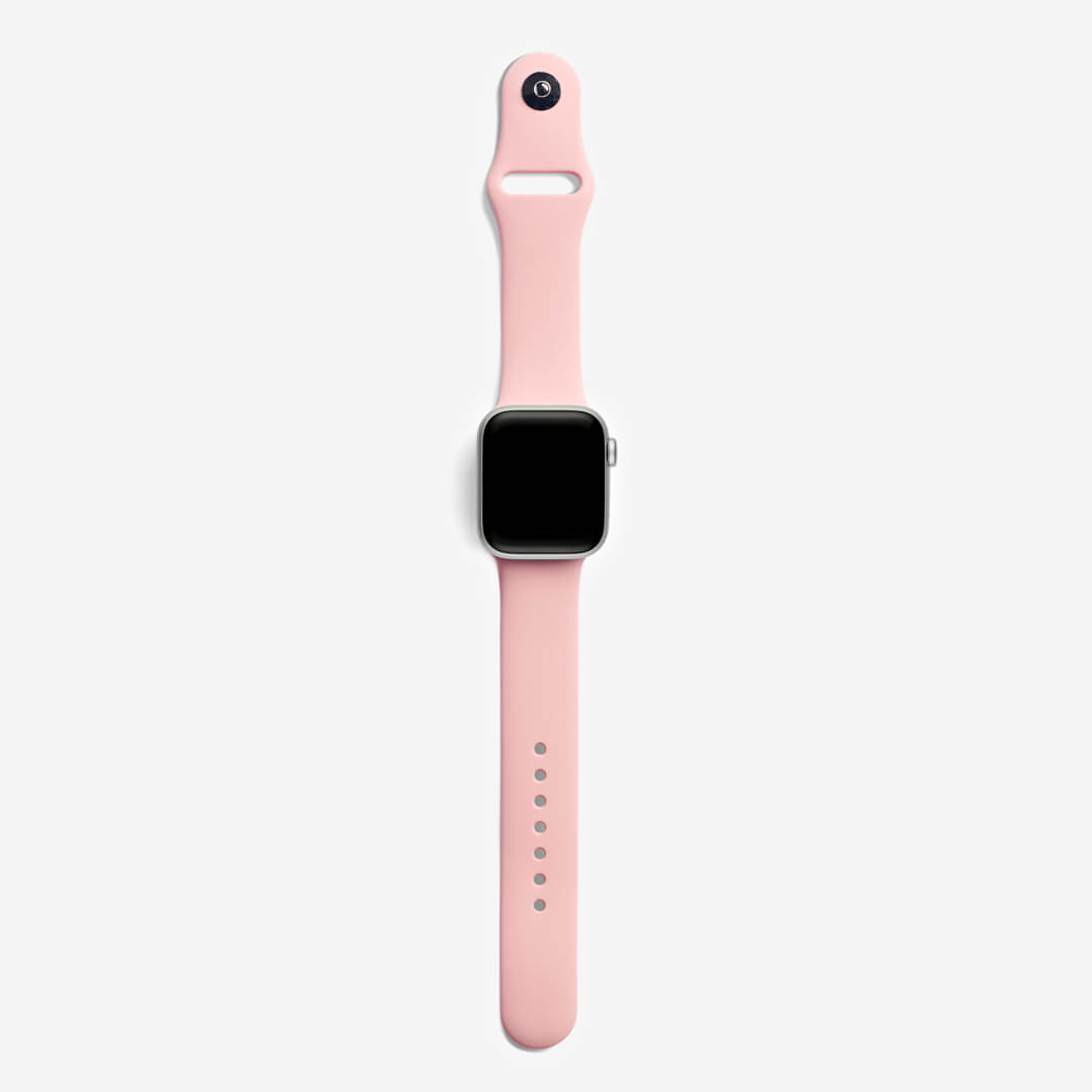 Classic Silicone Apple Watch Band - Peony