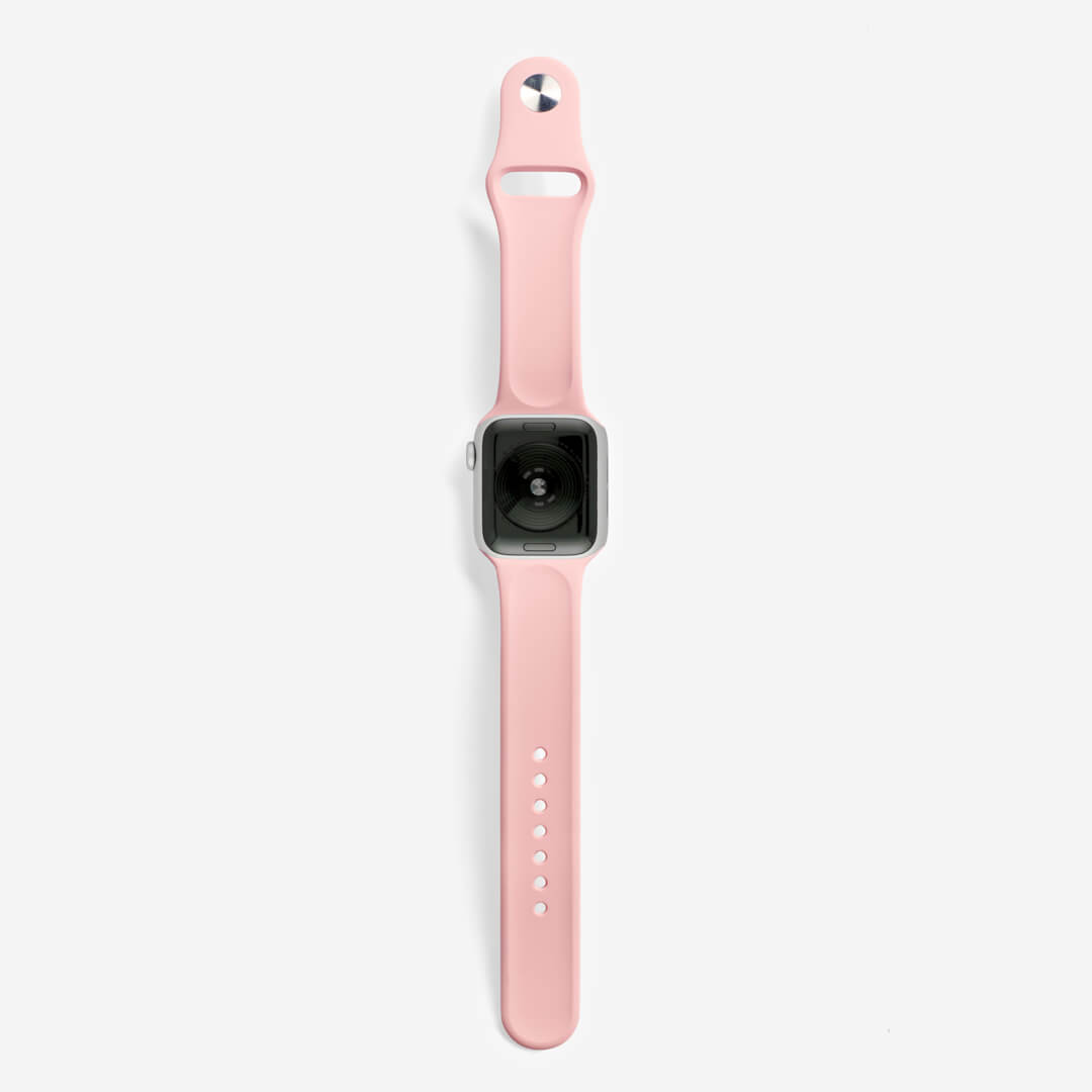 Classic Silicone Apple Watch Band - Peony