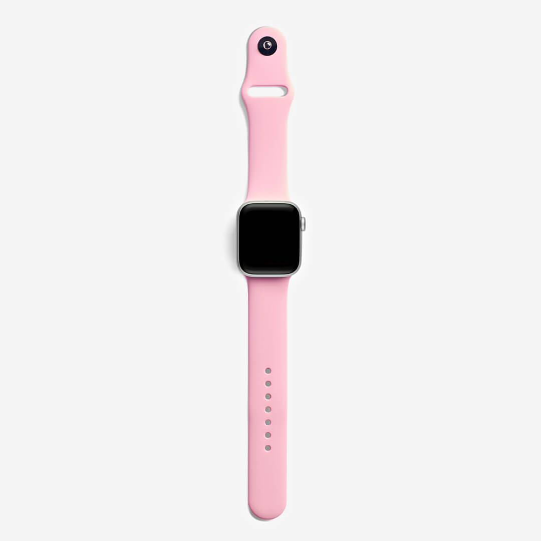 Classic Silicone Apple Watch Band - Pink