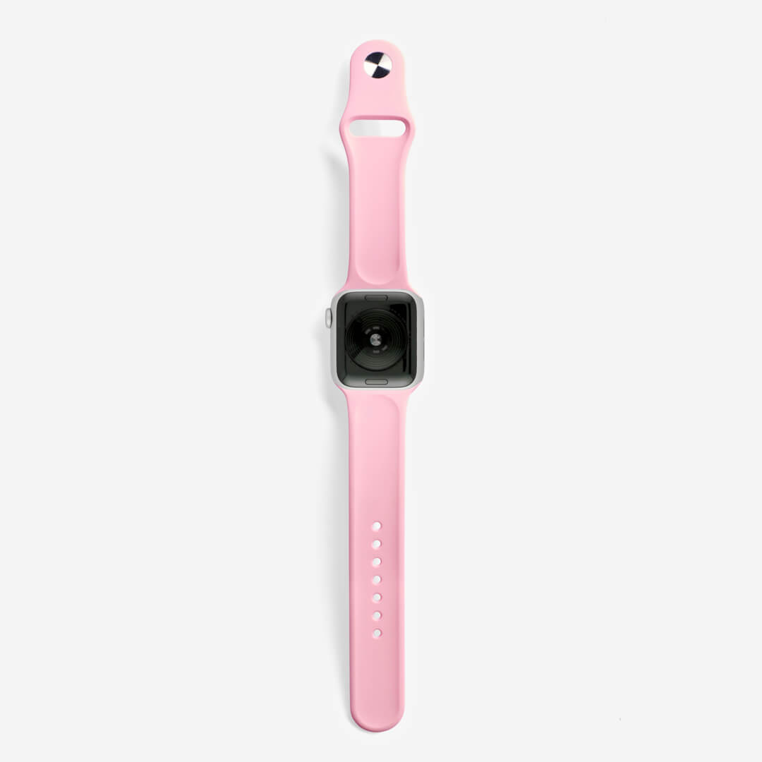 Classic Silicone Apple Watch Band - Pink