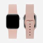 Classic Silicone Apple Watch Band - Pink Sand
