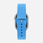 Classic Silicone Apple Watch Band - Plain Blue