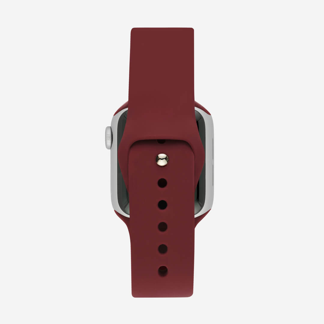 Classic Silicone Apple Watch Band - Plum