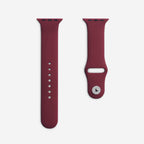 Classic Silicone Apple Watch Band - Plum