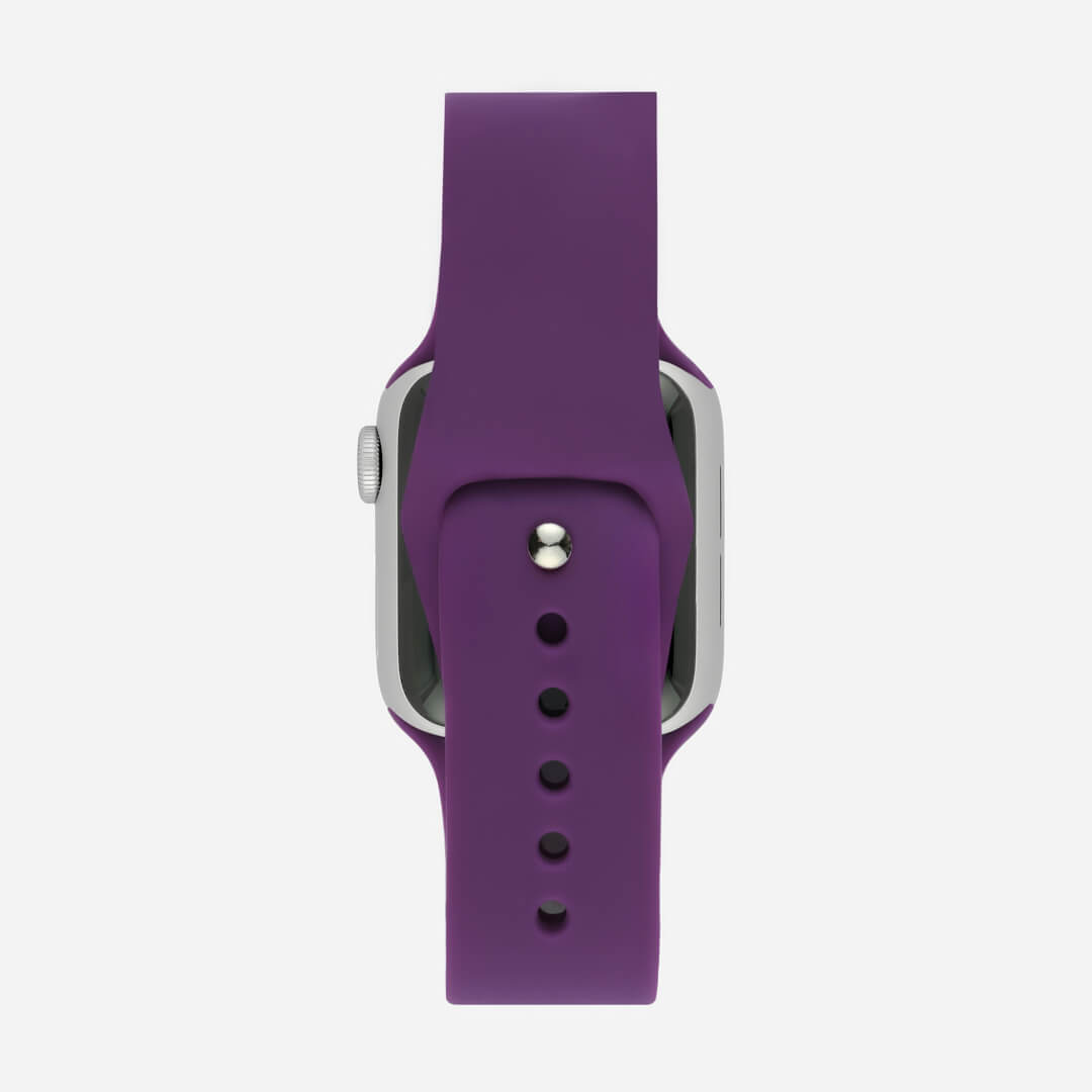 Classic Silicone Apple Watch Band - Purple