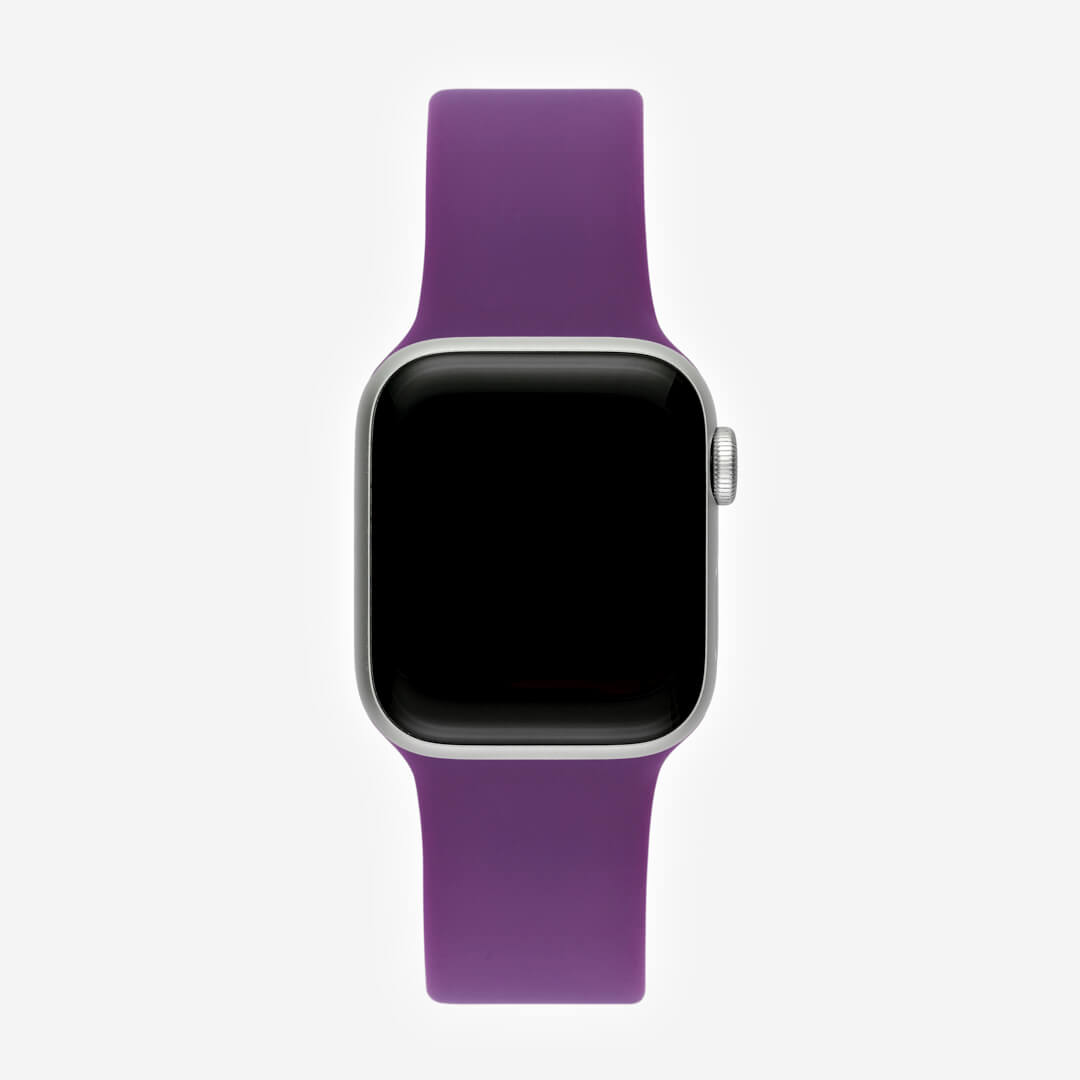 Classic Silicone Apple Watch Band - Purple