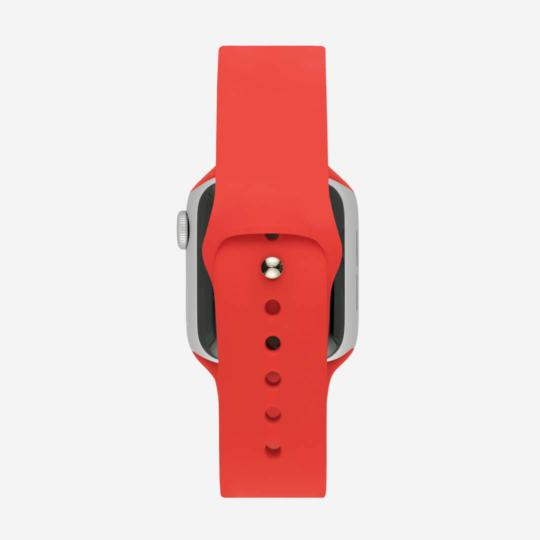 Classic Silicone Apple Watch Band - Red