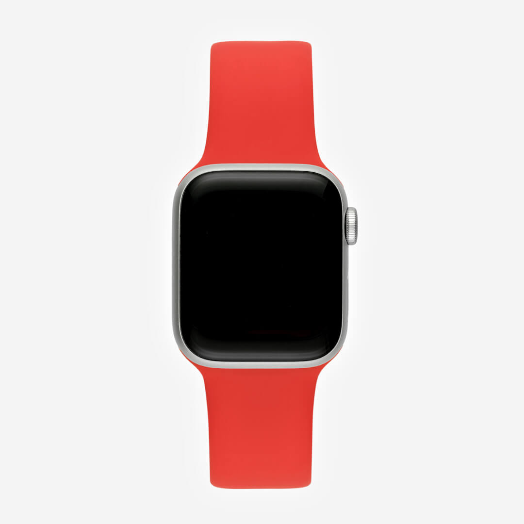 Classic Silicone Apple Watch Band - Red