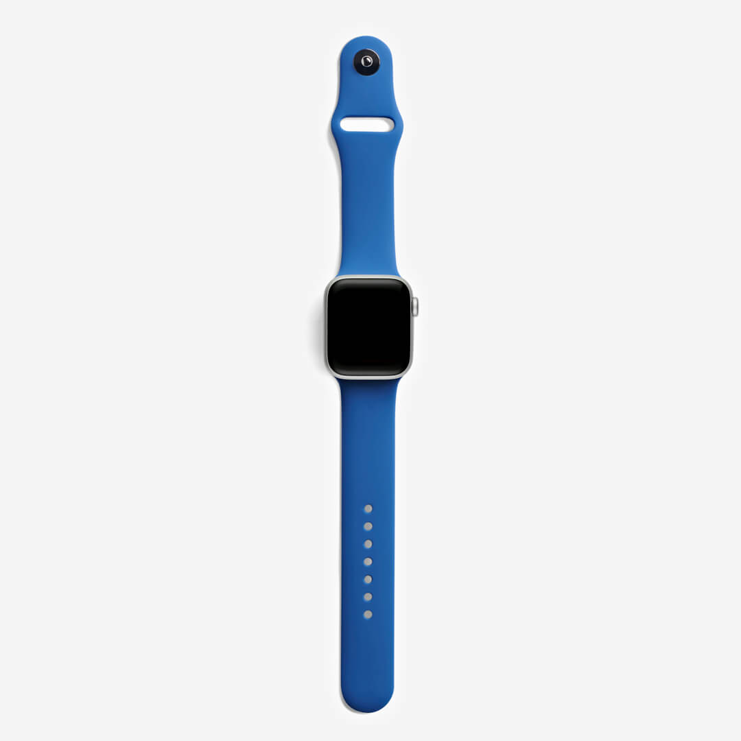 Classic Silicone Apple Watch Band - Royal Blue