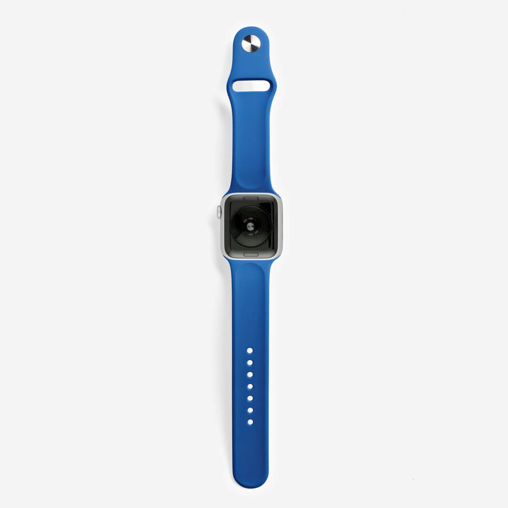 Classic Silicone Apple Watch Band - Royal Blue