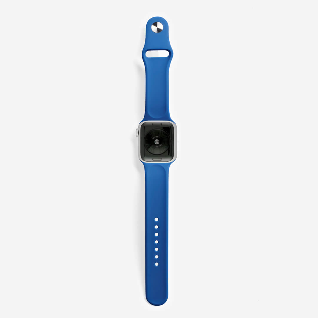 Classic Silicone Apple Watch Band - Royal Blue