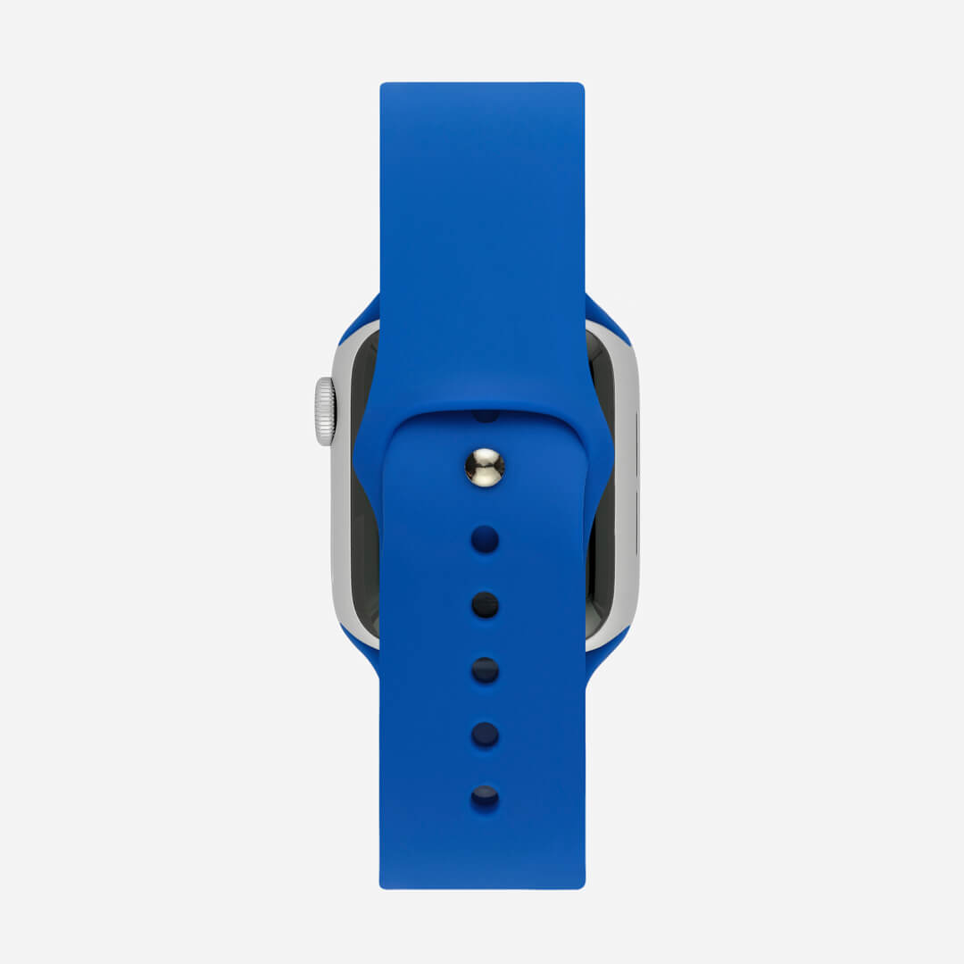 Classic Silicone Apple Watch Band - Royal Blue