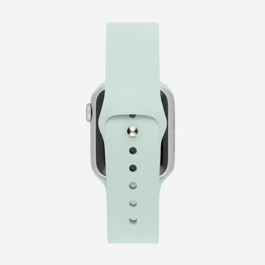 Classic Silicone Apple Watch Band - Sea Foam