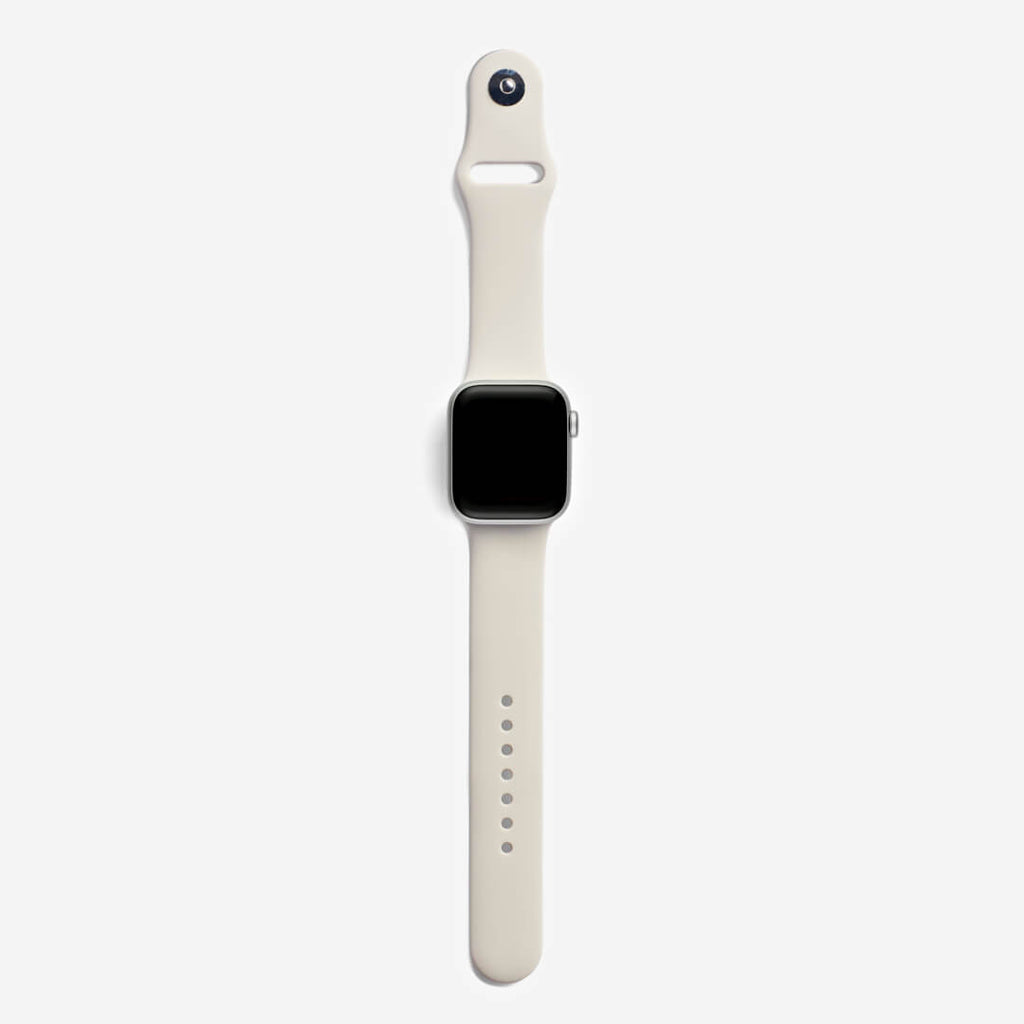 Classic Silicone Apple Watch Band - Starlight