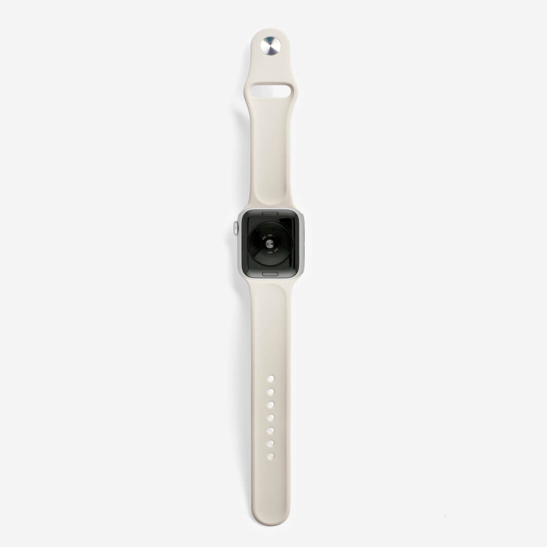 Classic Silicone Apple Watch Band - Starlight