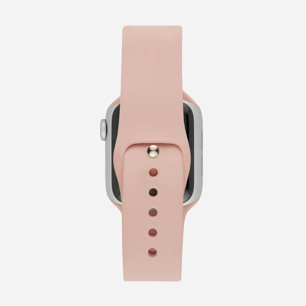 Classic Silicone Apple Watch Band - Vintage Rose
