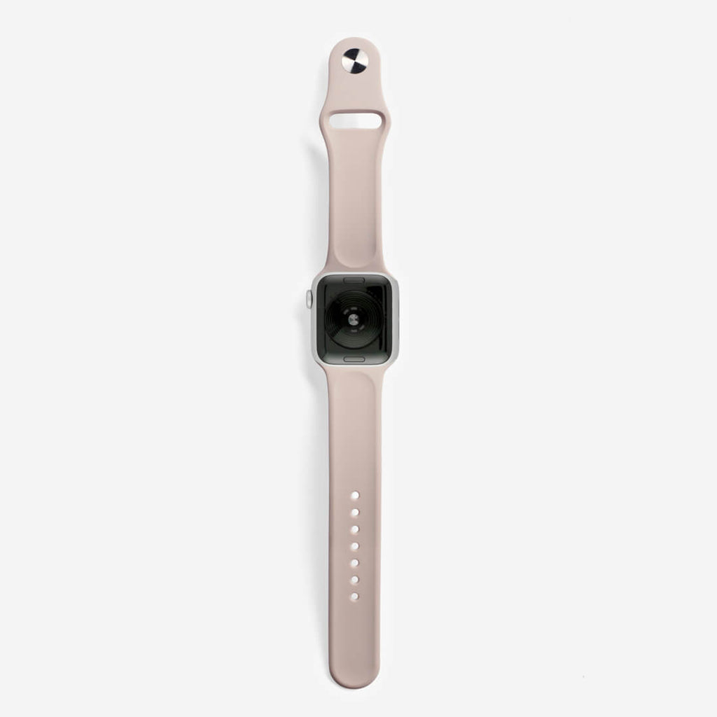 Classic Silicone Apple Watch Band - Vintage Rose