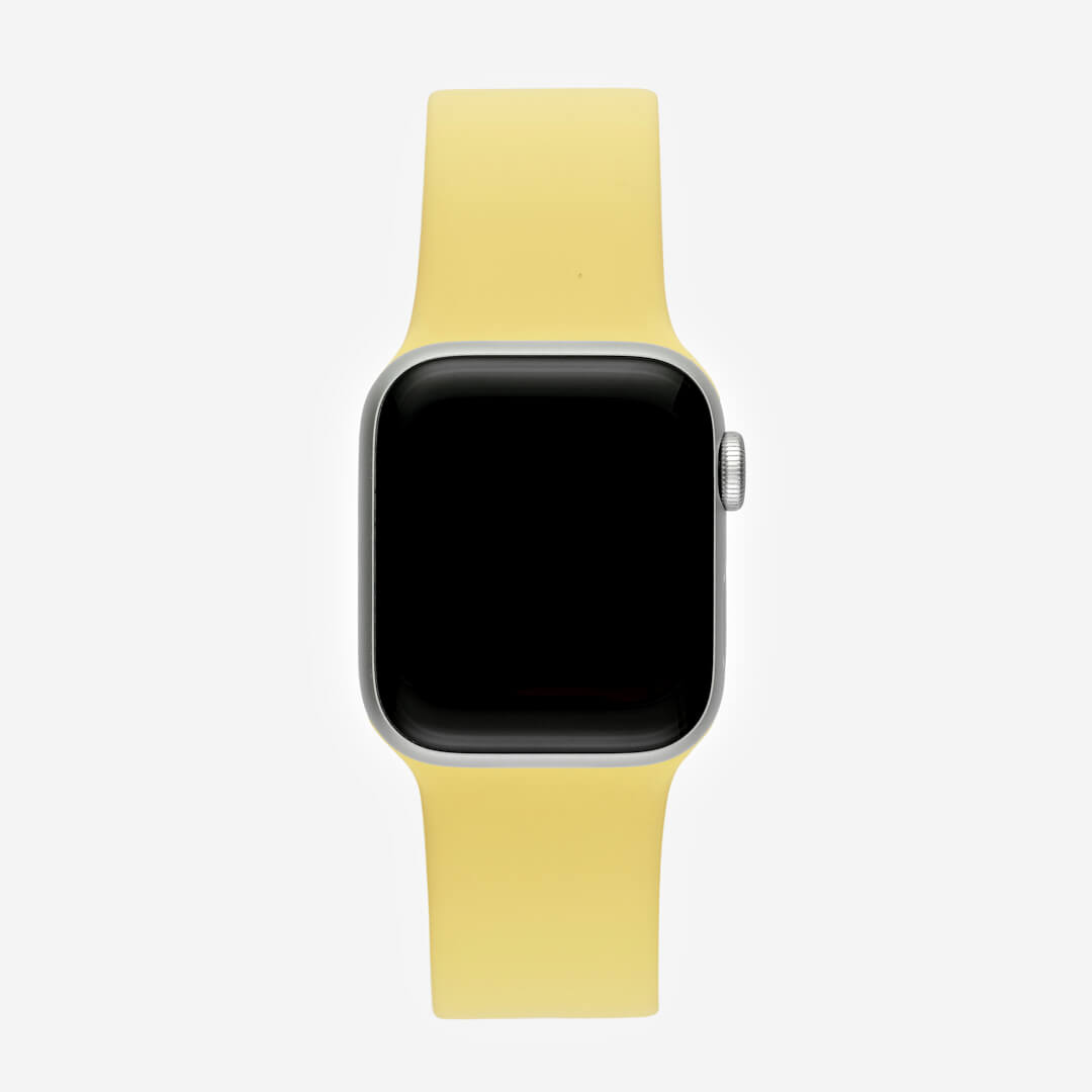 Classic Silicone Apple Watch Band - Yellow