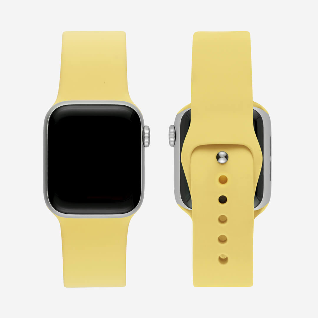 Classic Silicone Apple Watch Band - Yellow