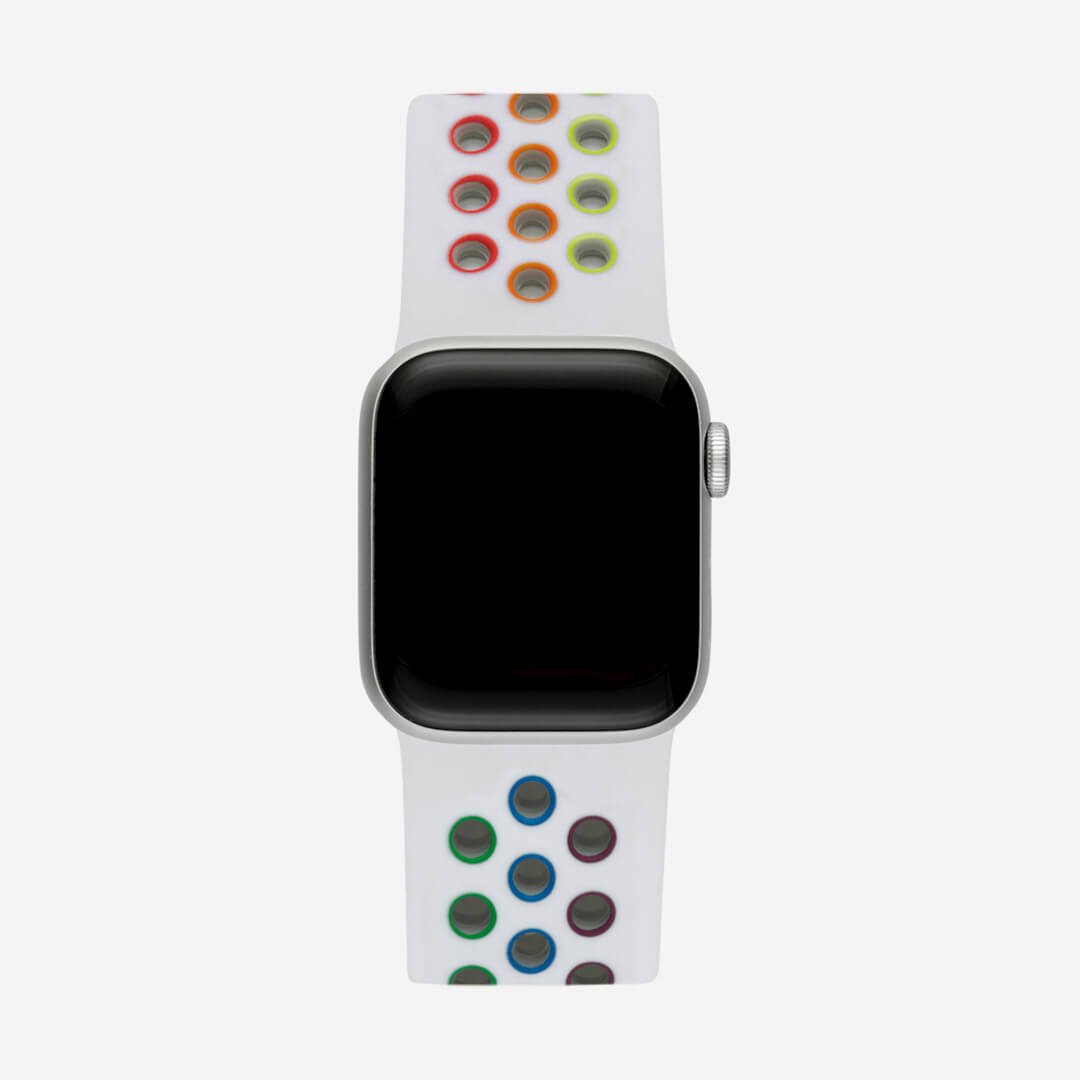 Silicone Sports Apple Watch Band - Pride