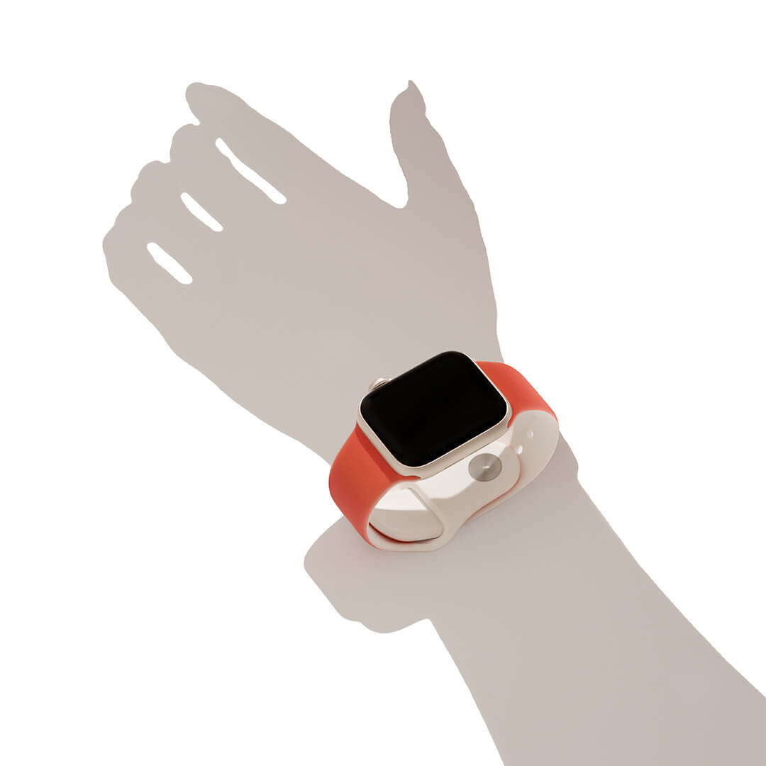 Mykonos Silicone Apple Watch Band - Terracotta