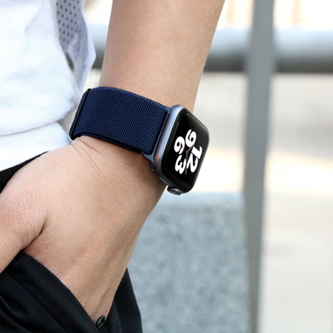 Bondi Nylon Loop Apple Watch Band - Midnight