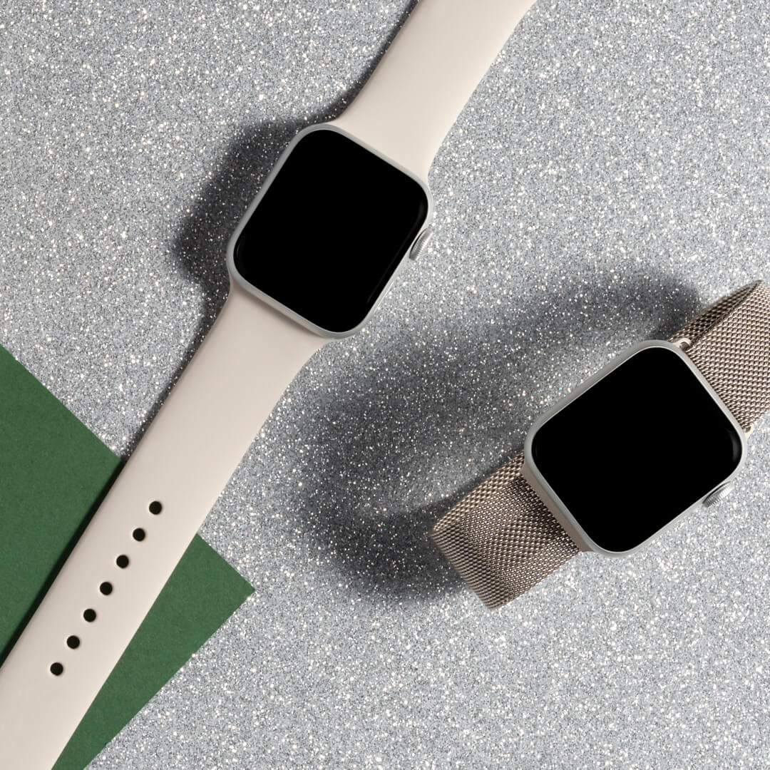 Milanese Loop Apple Watch Band - Starlight