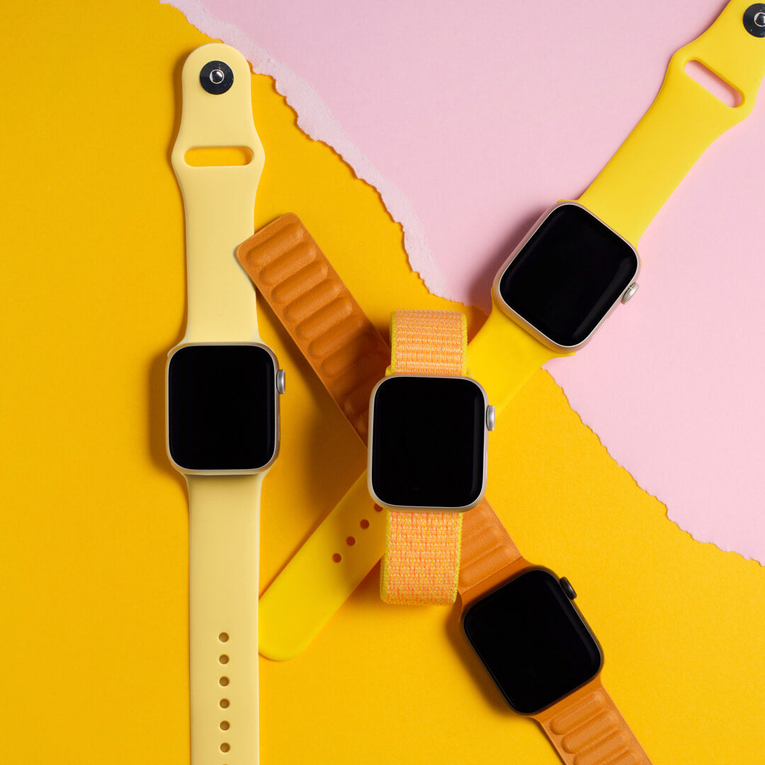 Classic Silicone Apple Watch Band - Buttercream