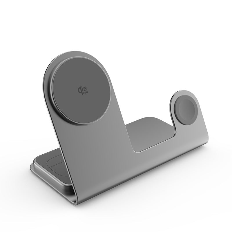 Q2 3-in-1 Premium Alloy Wireless Charging Stand