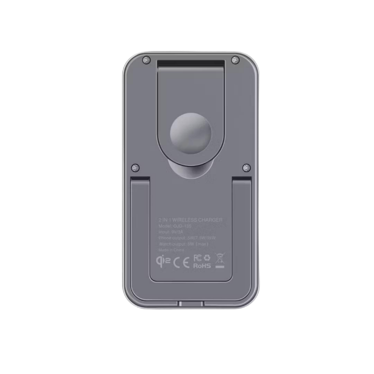 Qi2 2 In 1 Aluminum Alloy Wireless Charging Stand