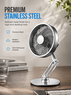 Rotatable Alloy Desk Fan